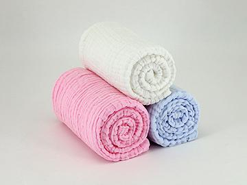 纯色纱布浴巾